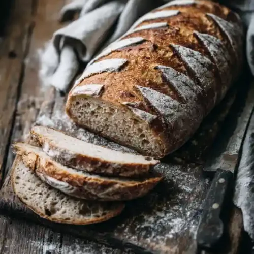 Pain complet maison facile et croustillant