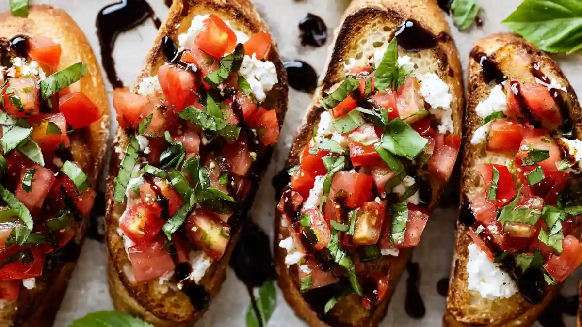Pain tomate ail au fromage de chèvre
