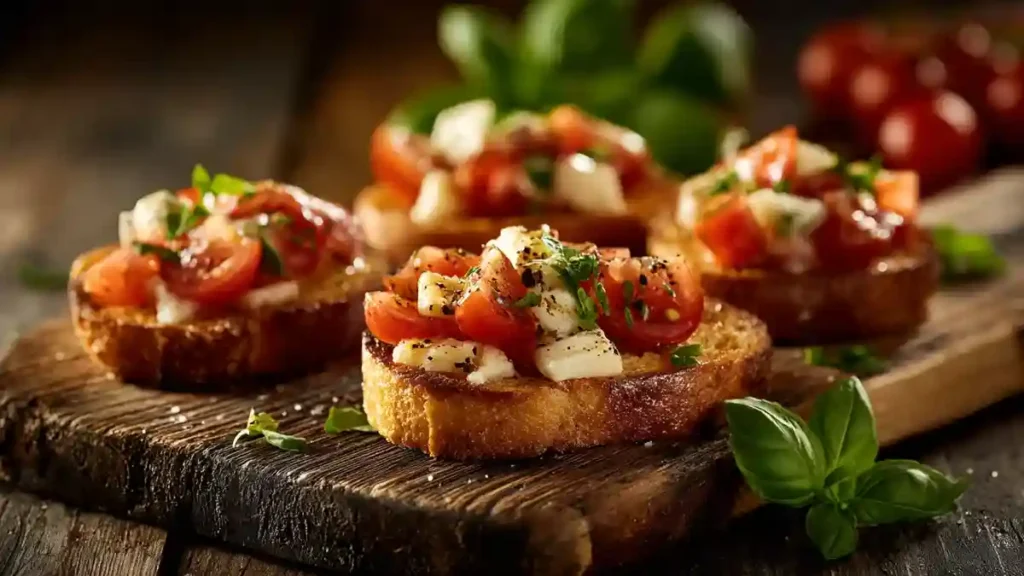 Tartines prêtes à déguster