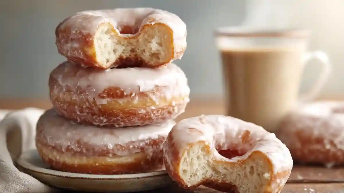 Pyramide de donuts maison moelleux et glacés