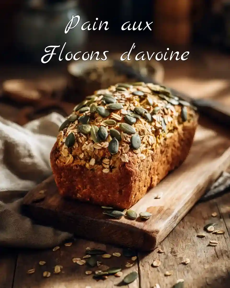 Pain aux flocons d’avoine sans farine