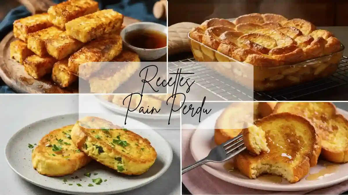 Plusieurs recettes pain perdu à essayer chez soit