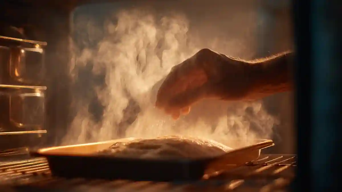 Création de vapeur pour la cuisson du pain