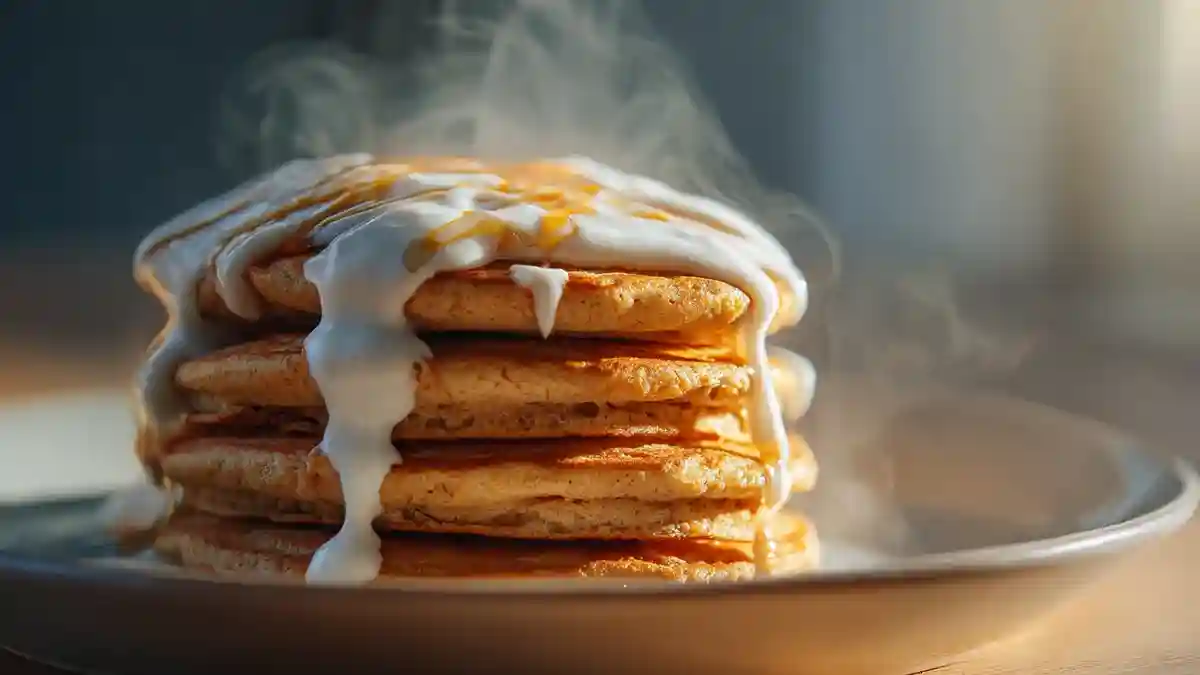 Pancakes protéinés à la farine de lupin, dorés et moelleux