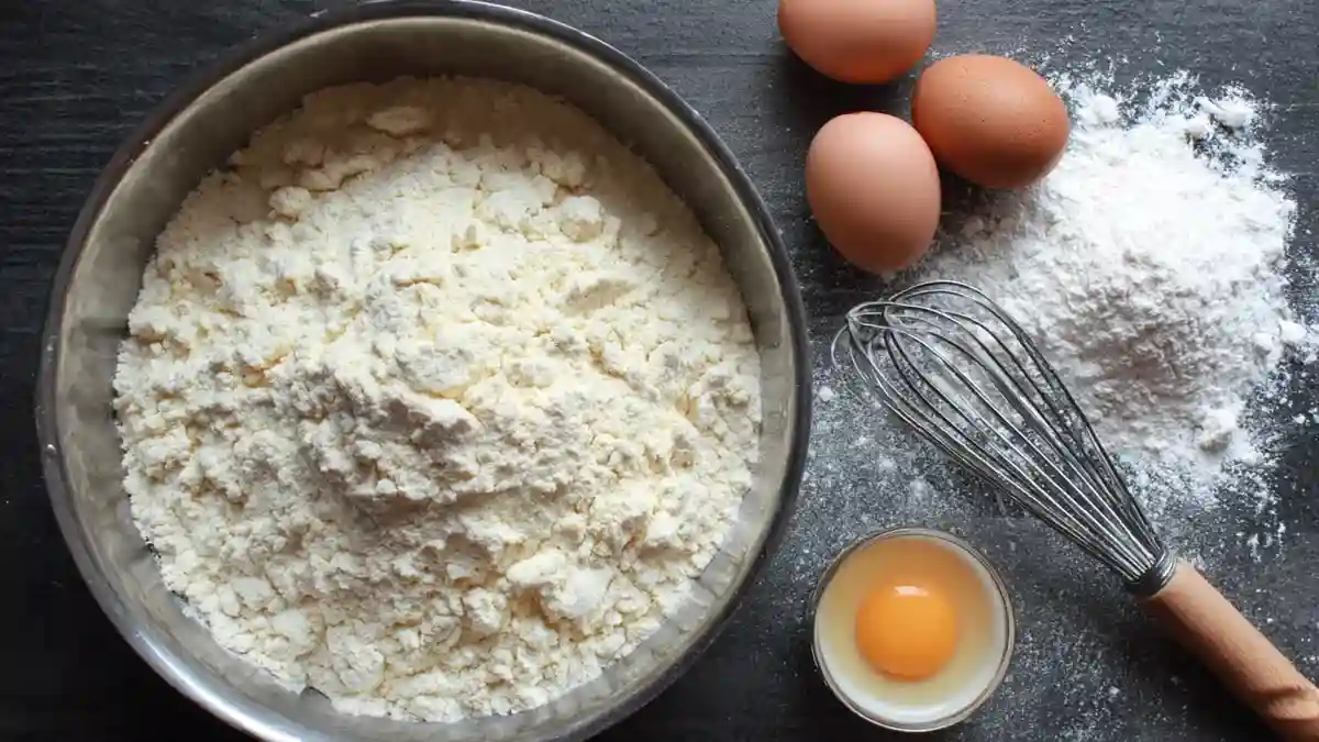 farine de soja en pâtisserie