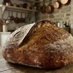 pain décongelé avec croûte croustillante