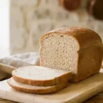 Pain de mie complet maison tranché avec une mie souple